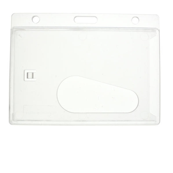 Bilde av ID Cardholder/carrying case rigid plastic with lock frosted (horizontal/landscape). 60270125 (DE,SE,NO,FI,RO,PL)